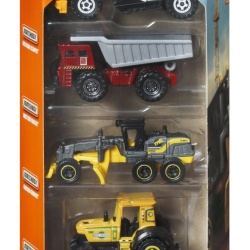 MATCHBOX SET 5 MASINUTE METALICE CONSTRUCTION SCARA 1 LA 64