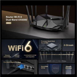 MERCUSYS MR90X AX6000 WIFI 6 ROUTER - Img 3
