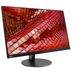 Monitor LED IPS Lenovo ThinkVision 27", Full HD, 4ms, Display Port, HDMI, VGA, USB, Pivot, Negru, T27i-10 - Img 7
