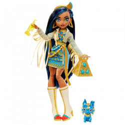 MONSTER HIGH PAPUSA CLEO DENILE CU ANIMALUT SI ACCESORII - Img 2