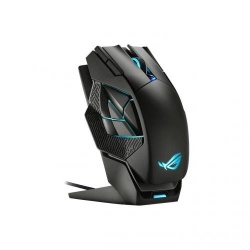 Mouse gaming wireless/wired ASUS ROG Spatha X, iluminare Aura Sync, senzor ROG 19.000 dpi - Img 4