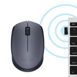 Mouse Logitech M170 WS 1000 DPI, gri - Img 10