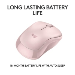 Mouse Logitech MK240 Silent Wireless ros - Img 9