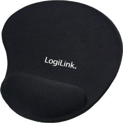 MousePAD LOGILINK, cauciuc si gel, 300 x 220 x 3 mm, negru, "ID0027"