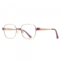 Ochelari De Calculator Dama Techsuit 3172, Anti-Blue Light, Roz Aurii