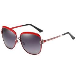Ochelari De Soare Dama Techsuit 8702, Polarizati, Protectie UV, Rosi