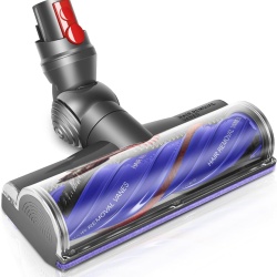 Perie Motorizată Turbo pentru Aspirator Dyson V12 Detect Slim / V12 Origin / V12 Slim Absolute, Cap Electric Motorbar cu Tehnologie Anti-Încâlcire, pentru Covoare, Parchet și Gresie
