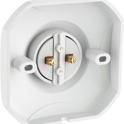 Plafonieră / Dulie pentru Tavan Elektra, Alb, Soclu E27 Max. 60W, Design Minimalist Compact - Img 4