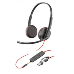 Poly BW 3225 USB-C HS +3.5mmP +USB-C/A