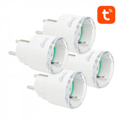 Priza WiFi inteligenta Gosund SP111 3680W 16A, Tuya pachet de 4