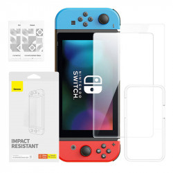 Protector de ecran Baseus din sticla securizata pentru Nintendo Switch 2019