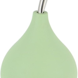Pulverizator Manual Sferic pentru Plante Esschert Design 240 ml, Pompă Fină cu Mecanism din Oțel Inoxidabil și Corp PVC, 8 x 8 x 11.8 cm, Verde