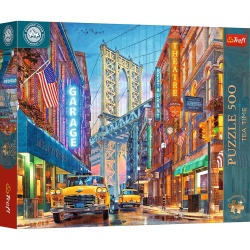 PUZZLE TREFL 500 PREMIUM PLUS TEA TIME CAMPIONATUL EUROPEAN VEDERE A PODULUI MANHATTAN