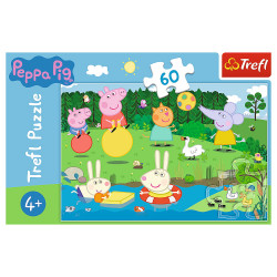 PUZZLE TREFL 60 PEPPA PIG DISTRACTIE IN VACANTA - Img 3