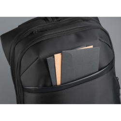 Rucsac laptop Serioux Smart Travel ST9588, rezistent la apa, port USB, 15.6″, Negru - Img 7