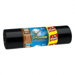 Saci menajeri Fino Power LDPE, 240 l, 8 buc/pachet