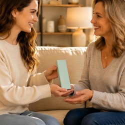 Semn de Carte Personalizat cu Inițiala „M” Aurie, Pandantiv Fosforescent Luminescent în Întuneric, Lucrat Manual, Cutie Cadou Inclusă, Cadou pentru Iubitori de Cărți, Profesori, Mame - Img 3