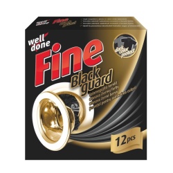 Servetele FINE pentru protejarea hainelor negre Black Guard 12buc