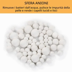 Set 18 Pachete Bile Minerale de Schimb Vicloon pentru Para de Duș cu Filtru Ionic, Filtrare Anti-Calcar și Anti-Clor, Pietre Bioactive cu Ioni Negativi, Turmalină și Infraroșu - Img 7
