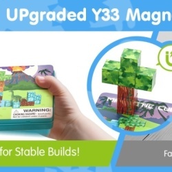Set de constructie magnetic hahaland, 48 piese si 2 figurine dinozauri, blocuri magnetice educative STEM pentru copii, varsta 3+ ani - Img 4