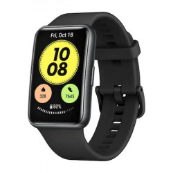 Smartwatch Huawei Fit New, GPS, Bluetooth 5.0, Ecran AMOLED, Compatibil cu Android 6.0/iOS 9.0, Negru
