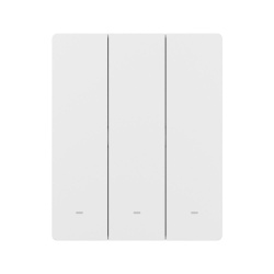 SONOFF SwitchMan M5 Zigbee smart wall switch, 3-gang, modular version, white (ZBM5-3C-80W) - Img 4