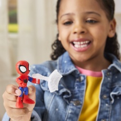 SPIDEY SI PRIETENII LUI UIMITORI MARVEL SET FIGURINA SPIDEY SI ACCESORII - Img 3