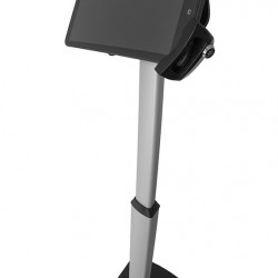 Stand de podea pentru tablete Blackmount LCD-S04+ Suport VESA Blackmount PAD29-01+Adaptor BM JJ90, Securizat