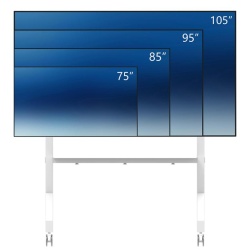 Stand podea fix NM 65"-110" 125 kg ng - Img 4
