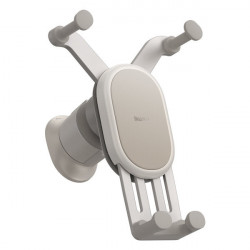 Suport auto cu prindere in fanta aerisire Baseus Stable Series gri (SUWX020002) - Img 6