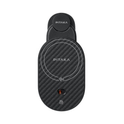 Suport Auto Pitaka MagEZ Pro 2, Qi2, 15W, pentru Tesla, Magnetic, Negru