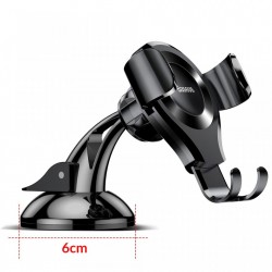 Suport Baseus Auto Osculum Type Gravity Black (cu ventuza) - Img 7