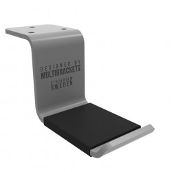 Suport de casti Multibrackets MB-2043, cu prindere de birou , Silver