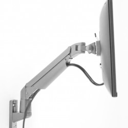 Suport Monitor LCD/LED Gas Lift Multibrackets 9383, 15-32" + adaptor de perete MB-1336, Alb, min. 2 - max. 10 kg