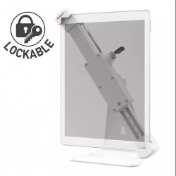 Suport tableta perete Barkan T71HL, alb