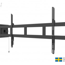 Suport TV de perete Swingarms 180 de grade Multibrackets MB-2647, 48"- 69", max.75 kg, negru