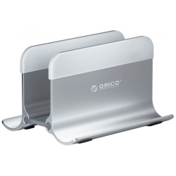 Suport Vertical Orico NPB2-SV-BP-HU, pentru Laptop cu grosime 40mm, Argintiu
