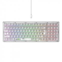 Tastatura mecanica pentru jocuri Havit KB875L Transparenta