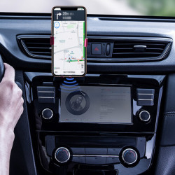 Transmitator Bluetooth AUX Baseus BSBA-02 (Overseas Edition) - negru - Img 4