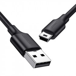 Ugreen USB - cablu mini USB 480 Mbps 1 m negru (US132 10355)