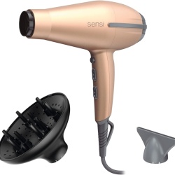 Uscator de par Gama Italy Professional Tempo 5D Sensi - Putere de 2200 W - Protectie inovatoare 5D Ultra Ozon - Ingrijire si protectie maxima a parului - 530 g