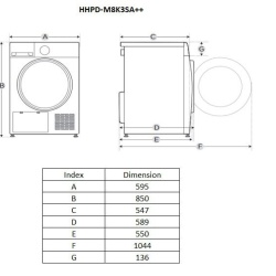 USCATOR DE RUFE HEINNER HHPD-M8K3SA++ - Img 3