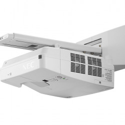 Videoproiector NEC UM301X, Ultra Short Throw, XGA 1024 x 768, 3000 lumeni, 10000:1, cadou modul Wireless LAN NEC NP05LM