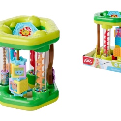 ABC JUCARIE HEXAGON CU ACTIVITATI PENTRU BEBELUSI 18CM - Img 3