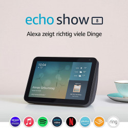 Amazon Echo Show 8 (1st Gen), Black