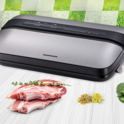Aparat de vidat si sigilat Heinner Infinity Pack HAV-EDC120SS, vidare umeda/ uscata, functie de marinare, panou de comanda tactil, furtun pentru vidarea caserolelor, cutter incorporat, compatibil cu pungi cu latimea de 28 cm, capacitate 12L/min, 120W, Alb - Img 4