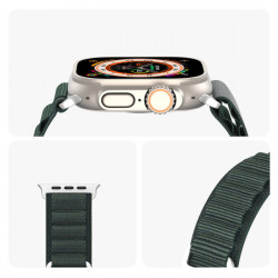 Apple Watch 8 / 7 / 6 / SE / 5 / 4 / 3 / 2 / 1 (41, 40, 38 mm) Curea Dux Ducis Versiune GS Curea sport - Verde - Img 3