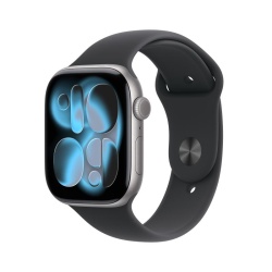 AW S11 46 Cel SpaceG Alum Black Band S/M