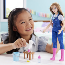 BARBIE PAPUSA BARBIE YOU CAN BE MEDIC VETERINAR - Img 3