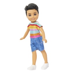 BARBIE PAPUSA CHELSEA BAIAT BRUNET CU OCHI CAPRUI - Img 2